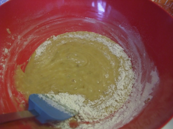 Adding Flour Bit by Bit