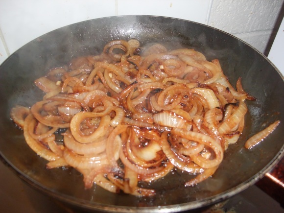 Caramelizing Onion
